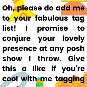 I’d like to get more people into my shows. Like this to let me know if it’s ok.